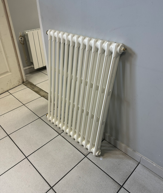 Radiateur repeint